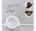 Белт-Лайт LTC 10м, Провод Белый Каучук, Шаг 20 см, 50 Патронов, IP65 BL10m/50L-8