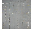 Гирлянда Бахрома 5 x 0,9 м Желтая 220В, 348 LED, Провод Прозрачный Силикон, IP65 ECC348-10-2Y