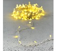 Гирлянда Нить 20м Шампань 24В, 200 LED, Провод Прозрачный Силикон, IP65 EST200-10-1CH