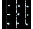 Гирлянда Занавес 2 x 1 м Белый 220В, 200 LED, Провод Прозрачный ПВХ, IP54 PCL202-10-2W