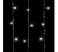 Гирлянда Занавес 2 x 1 м Белый 220В, 200 LED, Провод Черный ПВХ, IP54 PCL202-11-2W