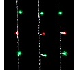 Гирлянда Занавес 2 x 3 м Разноцветный 220В, 600 LED, Провод Черный ПВХ, IP54 PCL602-11-2M