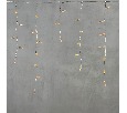 Гирлянда Бахрома с Колпачком 3,1 x 0,5 м Желтая 220В, 120 LED, Провод Прозрачный ПВХ, IP65 PIL120CAP-10-2Y
