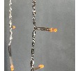 Гирлянда Бахрома 3,1 x 0,5 м Желтая 220В, 150 LED, Провод Прозрачный ПВХ, IP54 PIL150-10-2Y