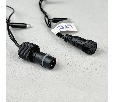Гирлянда Бахрома с Колпачком 3,2 x 0,9 м Белая 220В, 168 LED, Провод Черный ПВХ, IP65 PIL180CAP-11-2W