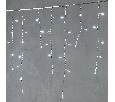 Гирлянда Бахрома 4,9 x 0,5 м Белая 220В, 240 LED, Провод Прозрачный ПВХ, IP54 PIL240-10-2W