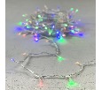 Гирлянда Нить 10м Разноцветная 24В, 100 LED, Провод Прозрачный ПВХ, IP54 PST100-10-1M