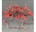 Гирлянда Нить 10м Красная 24В, 100 LED, Провод Прозрачный ПВХ, IP54 PST100-10-1R