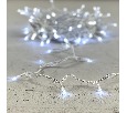 Гирлянда Нить 10м Белая 220В, 100 LED, Провод Прозрачный ПВХ, IP54 PST100-10-2W