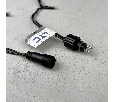 Гирлянда Нить 10м Красная 24В, 100 LED, Провод Черный ПВХ, IP54 PST100-11-1R