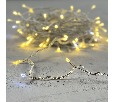 Гирлянда Нить 10м Шампань с Мерцанием Белого Диода, 100 LED, Провод Прозрачный ПВХ, IP54 PST100BLW-10-2CH