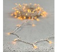 Гирлянда Нить с Колпачком 10м Желтая 24В, 100 LED, Провод Прозрачный ПВХ, IP65 PST100CAP-10-1Y