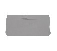Торцевая заглушка для ЗНИ LD572 4 мм² (JXB PT4), серый LD581-1-40 49265