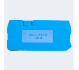 Торцевая заглушка для ЗНИ LD573 2,5 мм² (JXB PT 2,5), синий LD582-1-25 49270