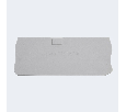 Торцевая заглушка для ЗНИ LD574 2,5 мм² (JXB PT 2,5), серый LD583-1-25 49272