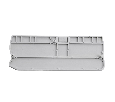 Торцевая заглушка для ЗНИ LD574 4 мм² (JXB PT 4), серый LD583-1-40 49273