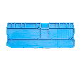 Торцевая заглушка для ЗНИ LD574 4 мм² (JXB PT4), синий LD583-1-40 49275