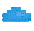 Торцевая заглушка для ЗНИ LD579 4 мм² (JXB PT 4), синий LD579-1-40 49279