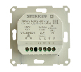 Терморегулятор механический для теплого пола (механизм), STEKKER GLS00-7117-03, 250В, 3500Вт, серия Катрин, серебро 49742