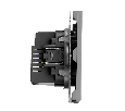 Розетка 2-местная USB + Type C (механизм), STEKKER, 250В, 20W, серия Эмили, RST10-5115-10, платиново-серый, soft touch 49957