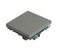 Заглушка (механизм), серия Эмили, платиново-серый, soft touch, RST00-5116-10 49961