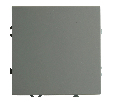 Заглушка (механизм), серия Эмили, платиново-серый, soft touch, RST00-5116-10 49961