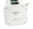 Удлинитель 12-местн с/з, 3x1мм2, 1.5 м,250В,16А, 3520Вт 3USB A + 1C 5V 3,4A, белый, серый серия Comfort HM10-61-01 49991