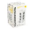 Удлинитель 12-местн с/з, 3x1мм2, 1.5 м,250В,16А, 3520Вт 3USB A + 1C 5V 3,4A, белый, серый серия Comfort HM10-61-01 49991
