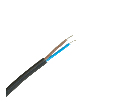 Сетевой шнур с выключателем, 230V 1,9м черный, KF-HK-1-2 51041