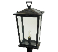 Светильник садово-парковый Feron PL756 столб 60W E14 230V, черный 51282