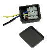 Светильник садово-парковый Feron PL756 столб 60W E14 230V, черный 51282