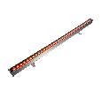 Светодиодный линейный прожектор Feron LL-890 36W красный 85-265V IP65 51288