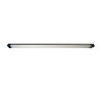 Светильник светодиодный линейный Feron AL5020 IP40 36W 4000K 1200*23*60мм матовый черный 51339