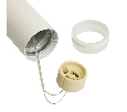 Светильник потолочный Feron ML1008 Barrel LUNA levitation на подвесе MR11 35W 230V, белый 40*250 51376