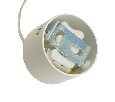 Светильник потолочный Feron ML1008 Barrel LUNA levitation на подвесе MR11 35W 230V, белый 40*250 51376