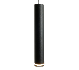 Светильник потолочный Feron ML1008 Barrel LUNA levitation на подвесе MR11 35W 230V, черный 40*250 51377