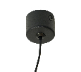 Светильник потолочный Feron ML1008 Barrel LUNA levitation на подвесе MR11 35W 230V, черный 40*250 51377