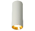 Светильник потолочный Feron ML101 Barrel MR11 GU10 35W 230V,  белый + золото 51378
