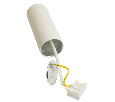Светильник потолочный Feron ML101 Barrel MR11 GU10 35W 230V,  белый + золото 51378