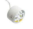 Светильник потолочный Feron ML1018 Barrel levitation на подвесе MR11 35W 230V, белый + золото 40*250 51386