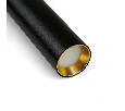 Светильник потолочный Feron ML1018 Barrel levitation на подвесе MR11 35W 230V, черный + золото 40*250 51387