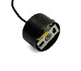 Светильник потолочный Feron ML1018 Barrel levitation на подвесе MR11 35W 230V, черный + золото 40*250 51387