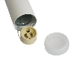 Светильник потолочный Feron ML1028 Barrel levitation на подвесе MR11 35W 230V, белый 40*250 51396