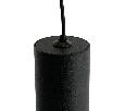 Светильник потолочный Feron ML1028 Barrel levitation на подвесе MR11 35W 230V, черный 40*250 51397