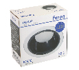 Светильник встраиваемый Feron DL3102 потолочный MR16 G5.3 белый + черный хром 51399