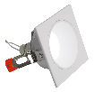 Светильник встраиваемый Feron DL3112 потолочный MR16 G5.3 белый 51404