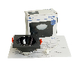 Светильник встраиваемый Feron DL3112 потолочный MR16 G5.3  черный + черный хром 51408