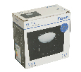Светильник встраиваемый Feron DL3112 потолочный MR16 G5.3  черный + черный хром 51408