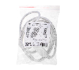 Установочный набор для одностороннего Гибкого неона 8х16мм (шнур питания каучук с диодным мостом и вилкой, заглушка, переходная муфта, игла) 1,5м NEON-NIGHT 134-503