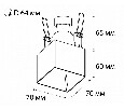 Встраиваемый светильник Italline DL 3024 DL 3024 white